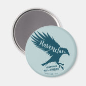 Harry Potter | RAVENCLAW™ Silhouette Typografie Magnet (Vorderseite/Rückseite)