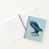 Harry Potter | RAVENCLAW™ Silhouette Typografie Notizblock (Innenseite)