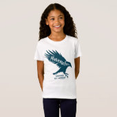 Harry Potter | RAVENCLAW™ Silhouette Typografie T-Shirt (Vorne ganz)