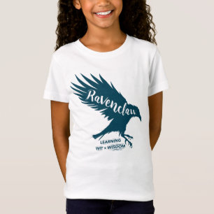 Harry Potter RAVENCLAW™ Silhouetten-Typografie T-Shirt
