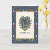 HARRY POTTER™ | RAVENCLAW™ Wappen Karte (Gelbe Blume)