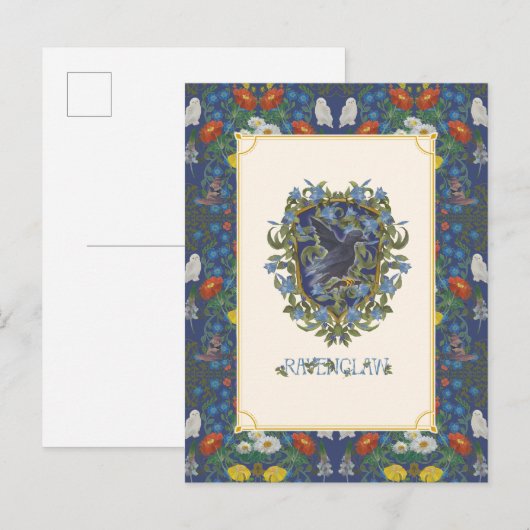 HARRY POTTER™ | RAVENCLAW™ Wappen Postkarte (Vorne/Hinten)