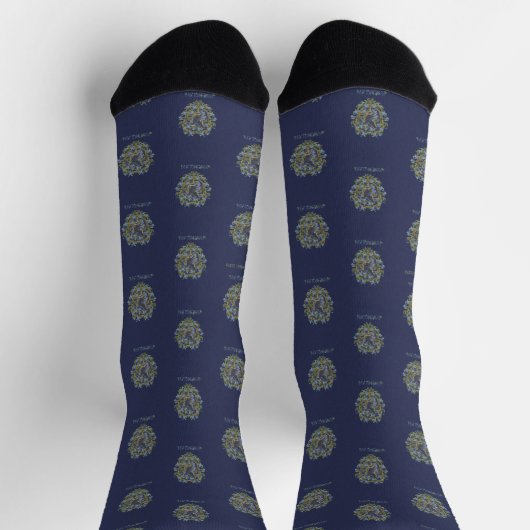 HARRY POTTER™ | RAVENCLAW™ Wappen Socken (Oben)
