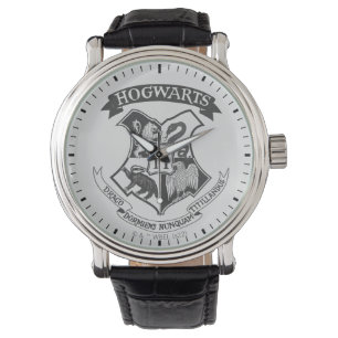 Harry Potter   Retro Hogwarts Crest Armbanduhr