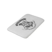 Harry Potter | Retro Hogwarts Crest Badematte (Schrägansicht)