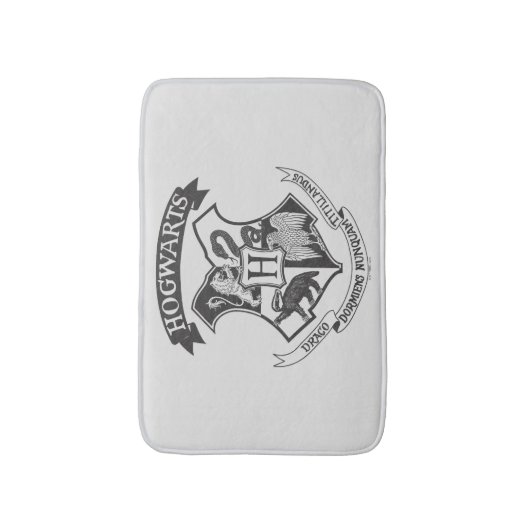 Harry Potter | Retro Hogwarts Crest Badematte (Vorderseite Vertikal)