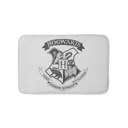 Harry Potter | Retro Hogwarts Crest Badematte (Vorderseite)