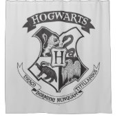 Harry Potter | Retro Hogwarts Crest Duschvorhang (Vorderseite)