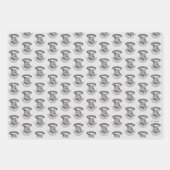 Harry Potter | Retro Hogwarts Crest Geschenkpapier Set (Vorderseite 3)