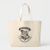 Harry Potter | Retro Hogwarts Crest Jumbo Stoffbeutel (Vorne)