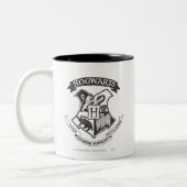 Harry Potter | Retro Hogwarts Crest Zweifarbige Tasse (Links)
