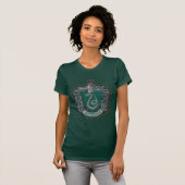 Harry Potter | Retro Mighty Slytherin Crest T-Shirt (Vorne ganz)