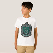 Harry Potter | Retro Mighty Slytherin Crest T-Shirt (Vorne ganz)