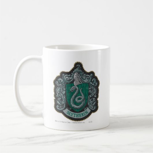 Harry Potter | Retro Mighty Slytherin Wappen Kaffeetasse (Links)