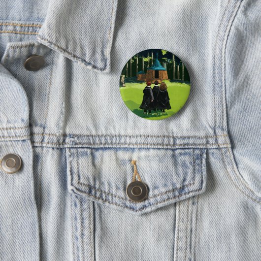 HARRY POTTER™, Ron & Hermione bei Hagrid's Hut Button (Beispiel)