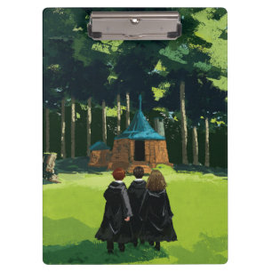 HARRY POTTER™, Ron & Hermione bei Hagrid's Hut Klemmbrett