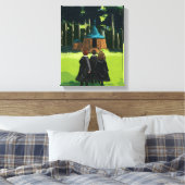 HARRY POTTER™, Ron & Hermione bei Hagrid's Hut Leinwanddruck (Insitu (Schlafzimmer))