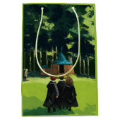 HARRY POTTER™, Ron & Hermione bei Hagrid's Hut Mittlere Geschenktüte (Vorderseite)