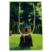 HARRY POTTER™, Ron & Hermione bei Hagrid's Hut Mittlere Geschenktüte (Rückseite)