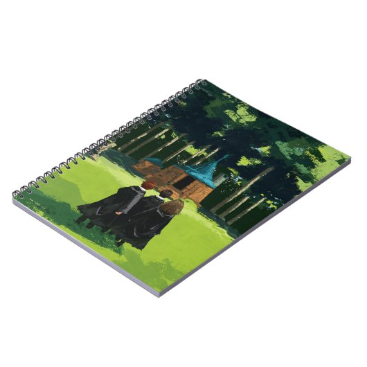 HARRY POTTER™, Ron & Hermione bei Hagrid's Hut Notizblock (Linke Seite)