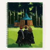 HARRY POTTER™, Ron & Hermione bei Hagrid's Hut Notizblock (Vorderseite)