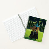 HARRY POTTER™, Ron & Hermione bei Hagrid's Hut Notizblock (Innenseite)