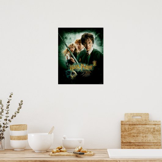 Harry Potter Ron Hermione Dobby Group Shot Poster (Küche)