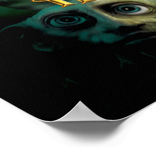 Harry Potter Ron Hermione Dobby Group Shot Poster (Ecke)