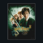 Harry Potter Ron Hermione Dobby Group Shot Postkarte<br><div class="desc">Feiern Sie die Magie der Zauberwelt mit dieser charmanten Postkarte mit Ron,  Hermione und Dobby in einem klassischen Gruppenfoto. Ein perfekter Weg,  einen magischen Gruß an andere Fans von Harry Potter zu senden. Das skurrile Design verleiht jedem Anlass eine Touch Hogwarts-Charme.</div>