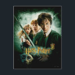 Harry Potter Ron Hermione Dobby Group Shot Postkarte<br><div class="desc">Feiern Sie die Magie der Zauberwelt mit dieser charmanten Postkarte mit Ron,  Hermione und Dobby in einem klassischen Gruppenfoto. Ein perfekter Weg,  einen magischen Gruß an andere Fans von Harry Potter zu senden. Das skurrile Design verleiht jedem Anlass eine Touch Hogwarts-Charme.</div>