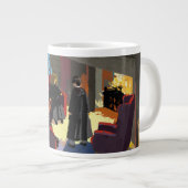 HARRY POTTER™, Ron & Hermione im gemeinsamen Raum Jumbo-Tasse (Vorderseite Rechts)