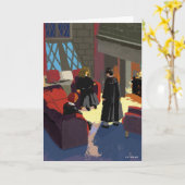 HARRY POTTER™, Ron & Hermione im gemeinsamen Raum Karte (Gelbe Blume)