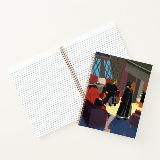 HARRY POTTER™, Ron & Hermione im gemeinsamen Raum Notizblock (Innenseite)