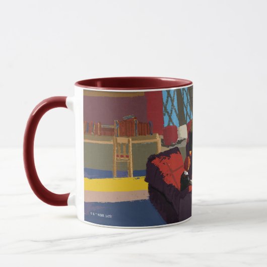 HARRY POTTER™, Ron & Hermione im gemeinsamen Raum Tasse (Links)