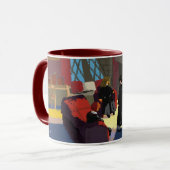 HARRY POTTER™, Ron & Hermione im gemeinsamen Raum Tasse (Vorderseite Links)