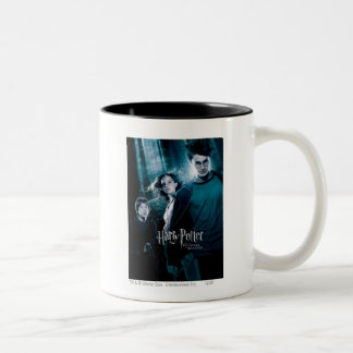 Harry Potter Ron Hermione im Wald Zweifarbige Tasse