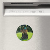 HARRY POTTER™, Ron und Hermine bei Hagrids Hütte Magnet (In Situ (Geschirrspüler))