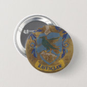 Harry Potter | Rustikale Ravenclaw-Malerei Button (Vorne & Hinten)