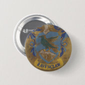 Harry Potter | Rustikales Ravenclaw-Gemälde Button (Vorne & Hinten)