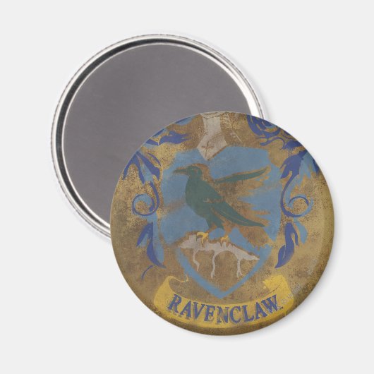 Harry Potter | Rustikales Ravenclaw-Gemälde Magnet (Vorderseite/Rückseite)