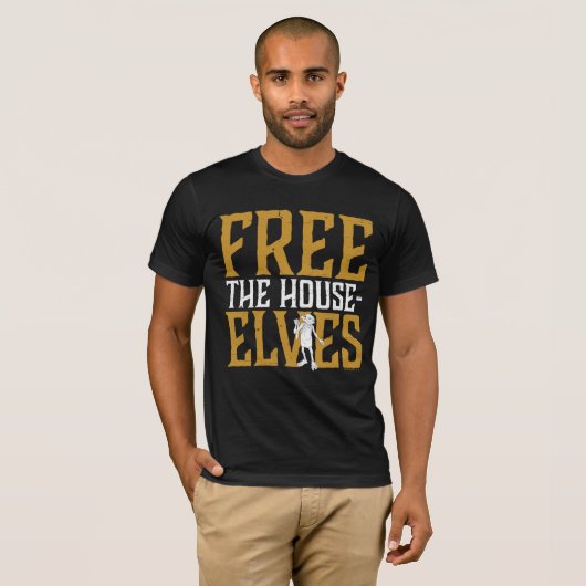 Harry Potter (Schauspieler)Free The House Elves T-Shirt (Vorne ganz)