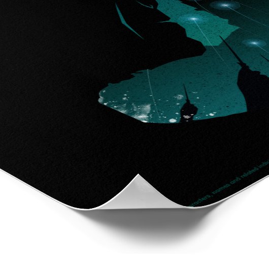 Harry Potter | Schlacht von Hogwarts Wizard Hat Poster (Ecke)