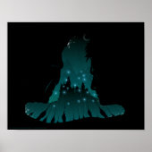 Harry Potter | Schlacht von Hogwarts Wizard Hat Poster (Vorne)