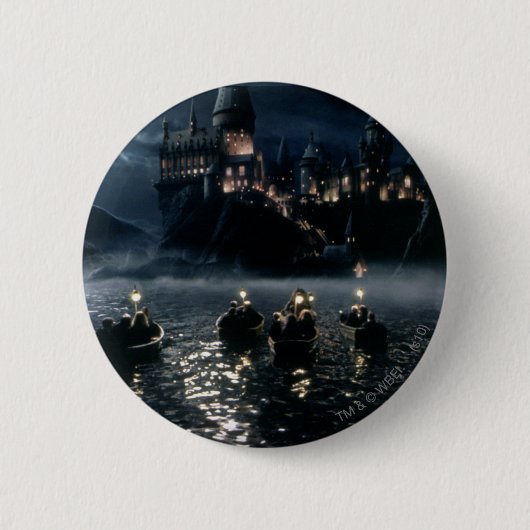 Harry Potter Schloss | Ankunft in Hogwarts Button (Vorderseite)