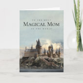 Harry Potter Schloss Hogwarts Muttertag Karte (Vorderseite)