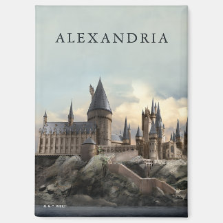 Harry Potter | Schloss Hogwarts Tageslicht Magnet