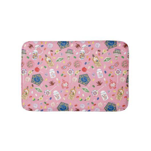 HARRY POTTER™ | Schokoladenfrosch und -muster Badematte (Vorderseite)