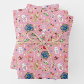 HARRY POTTER™ | Schokoladenfrosch und -muster Geschenkpapier Set (Beispiel)