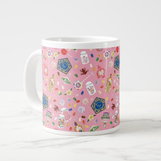 HARRY POTTER™ | Schokoladenfrosch und -muster Jumbo-Tasse (Vorderseite Links)