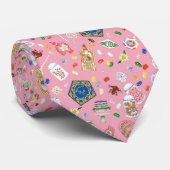 HARRY POTTER™ | Schokoladenfrosch und -muster Krawatte (Gerollt)